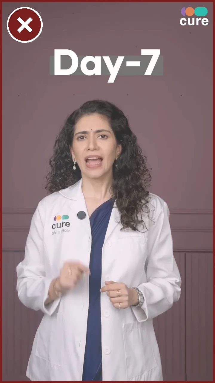 Cureskin: Opens on a doctor telling you not to pop pimples.