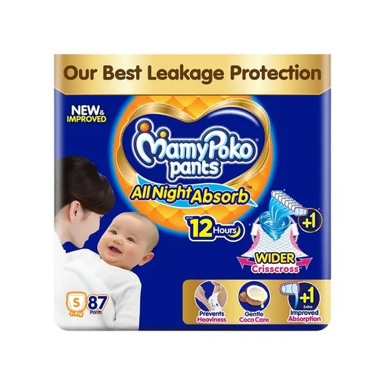 MamyPoko Pants pack with our best leakage protection