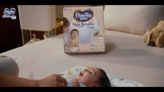 MamyPoko Skin Breathe Care video frame